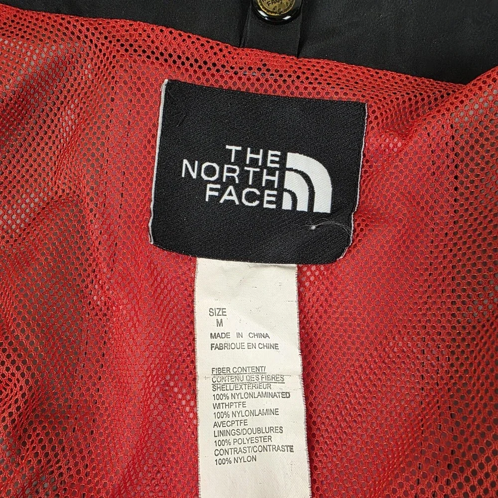 The North Face Jacket Mens Medium Red Black Gore-Tex Waterproof Snow Ski